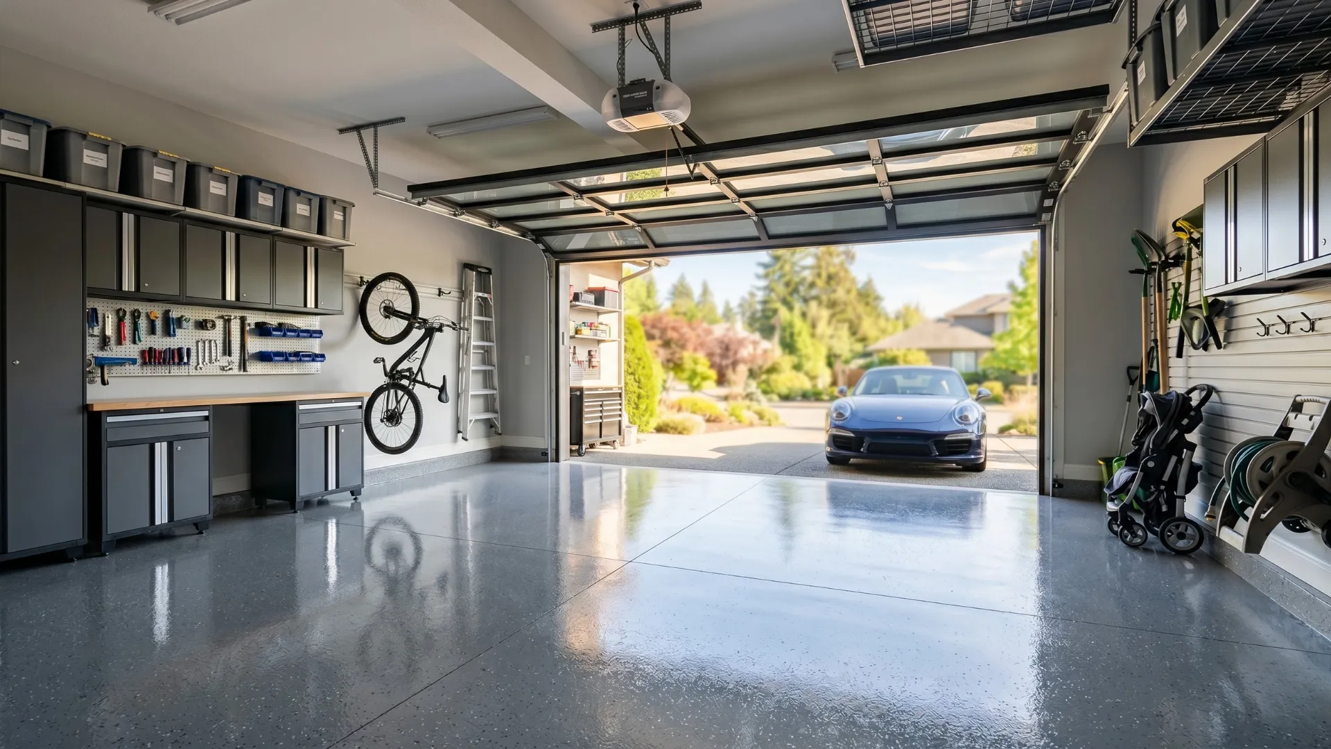 Residential Garage Coatings by Salt Lake Garage Coatings